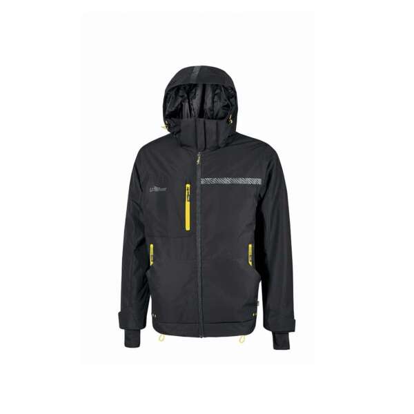 Pull De Travail Micropolaire Avec Col Montant Zippé - U-Power, Bleu Marine, Pour Métiers Manuels