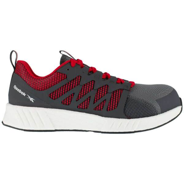 GREY RED WHITE SPORT OX S1P ESD 1